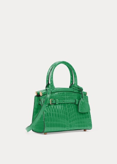 Mala De Mão Ralph Lauren Alligator Mini RL50 Mulher 52970-VKZU